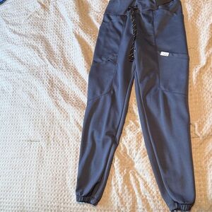 Womens Gray Jogger scrub Pants and matching top